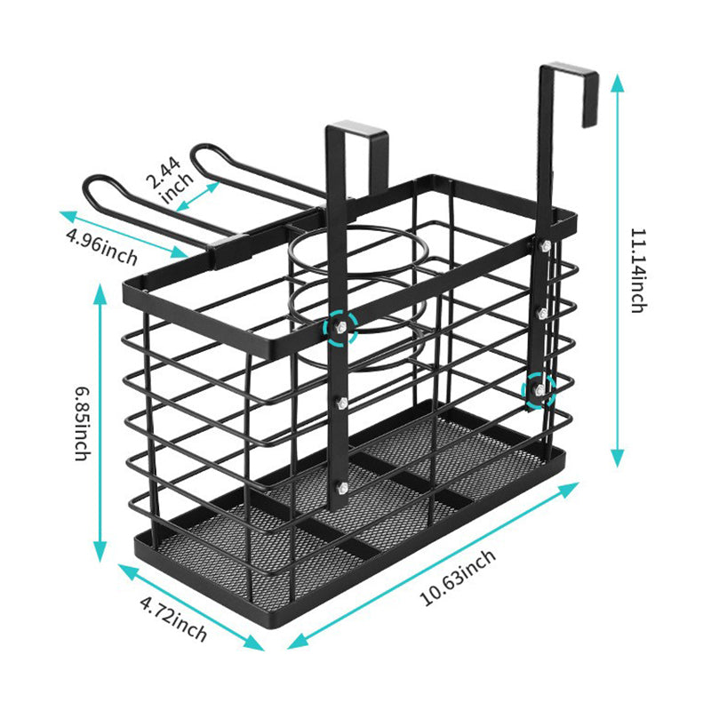 001-CFJ-002 Bathroom Metal Storage Rack Hair Dryer Holder Hanging Basket 001-CFJ-002 Bathroom Metal Storage Rack Hair Dryer Holder Hanging Basket